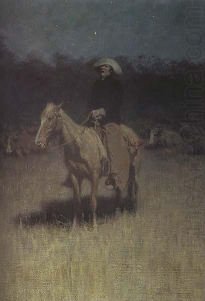 Cow-Puncher's Lullaby (mk430, Frederic Remington